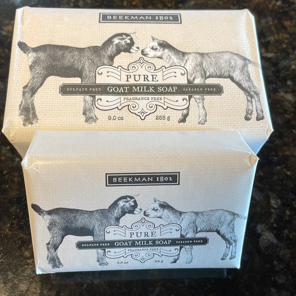 Beekman 1802 BUNDLE of PURE Goat Milk Soap. Sulfate, Paraben & Fragrance… - Picture 1 of 8